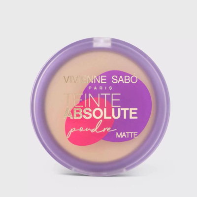 Пудра компактная матирующая Vivienne Sabo Teinte Absolute тон 04