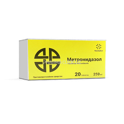 метронидазол новбахор