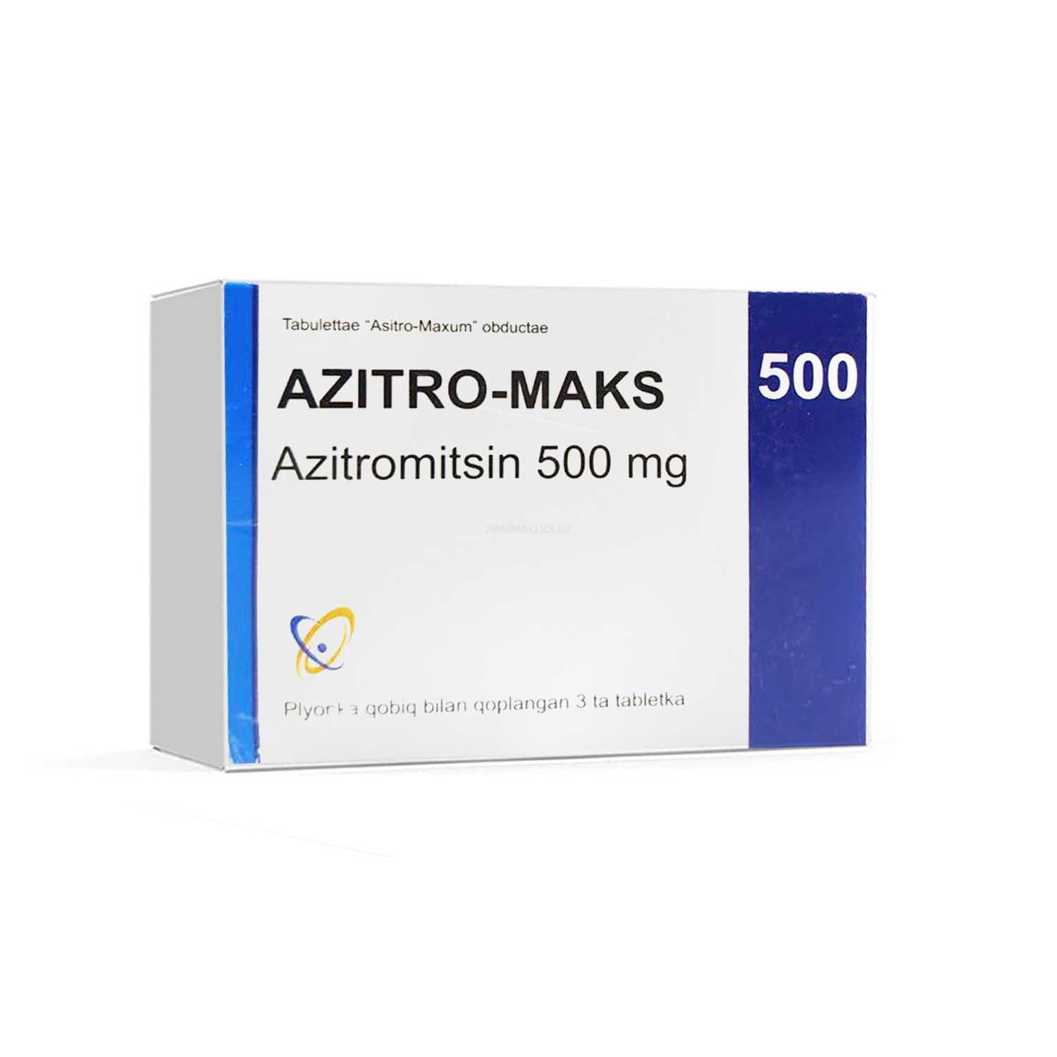 Аzitro - Maks tab. 500 mg №3