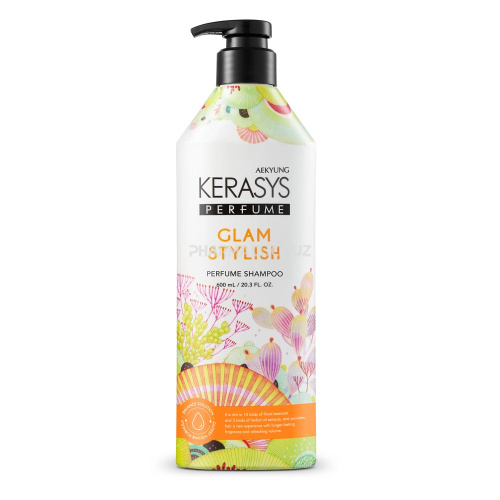 Шампунь Парфюмированный Kerasys GLAM & STYLISH, 600мл