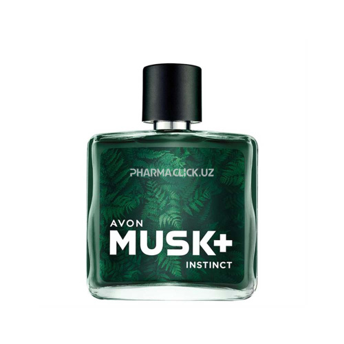 Туалетная вода для мужчин Avon Musk+ Instinct 75 мл Pharmaclick