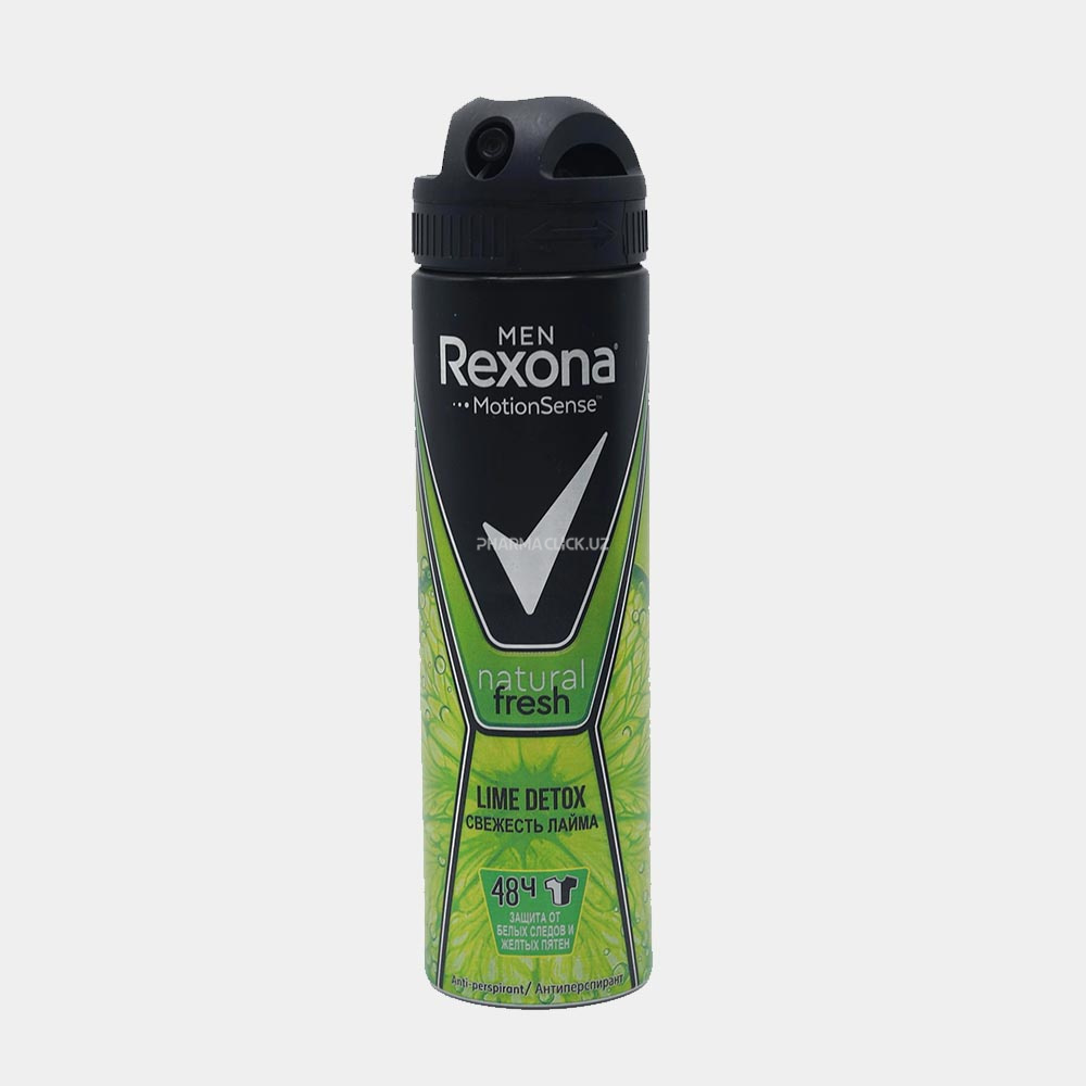Антиперспирант-аэрозоль для мужчин Rexona Lime Detox 150мл