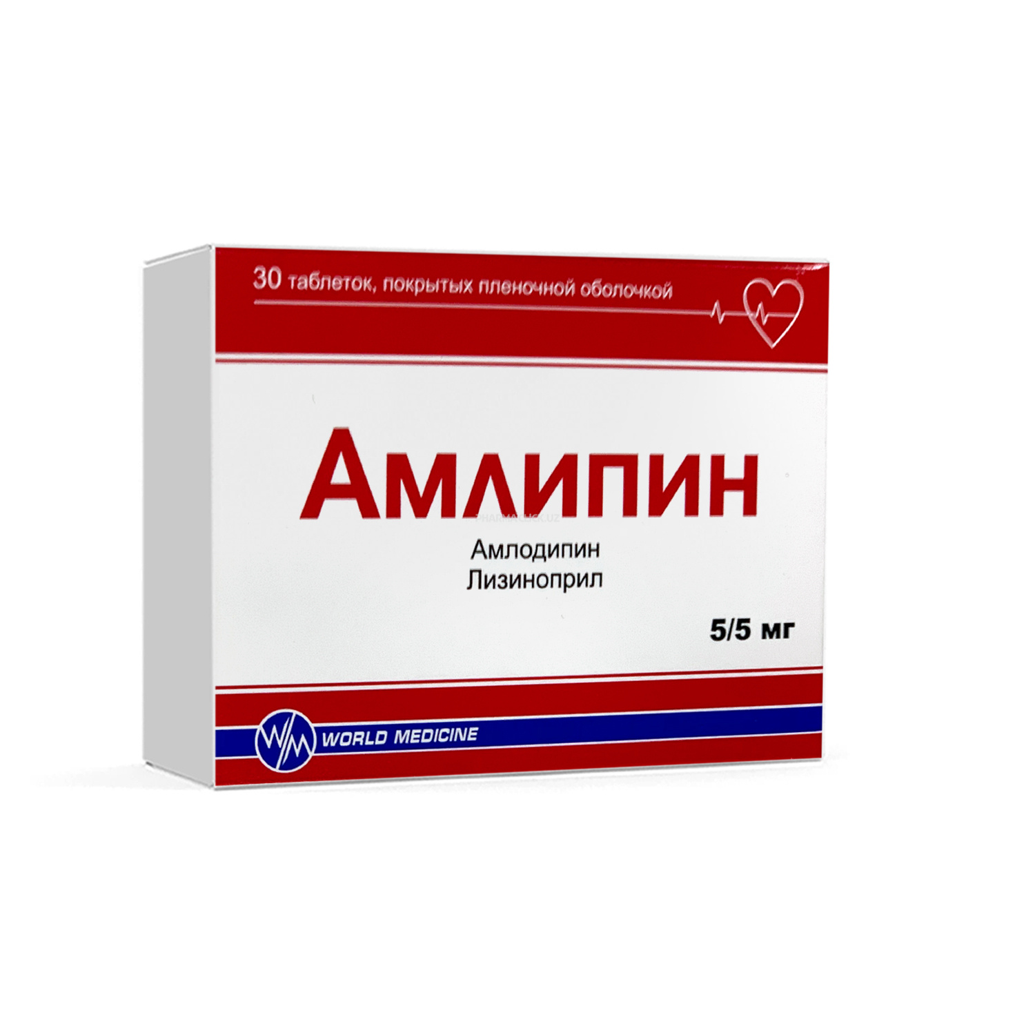 Amlipin tab. 5 mg/ 5 mg №30