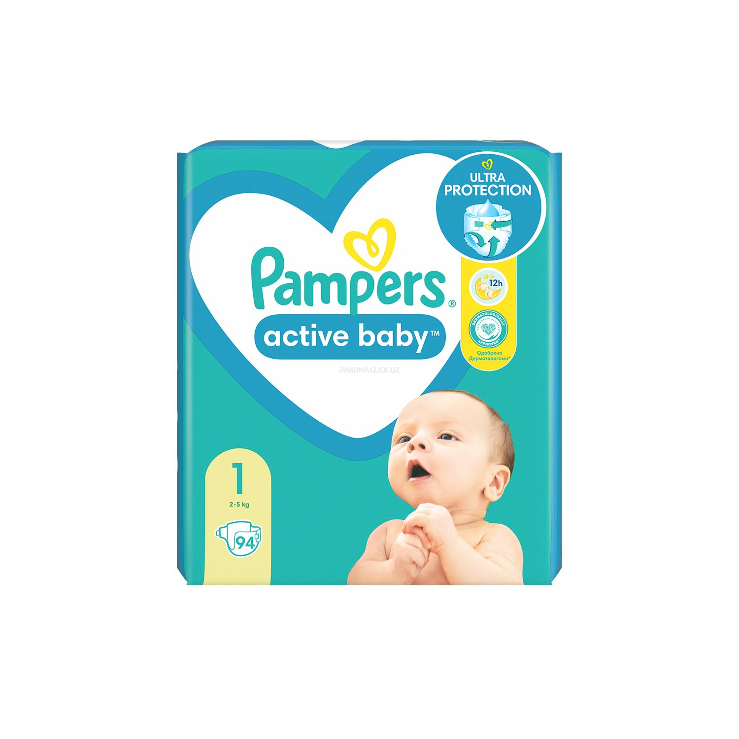 Подгузники Pampers Active Baby 1-94 шт