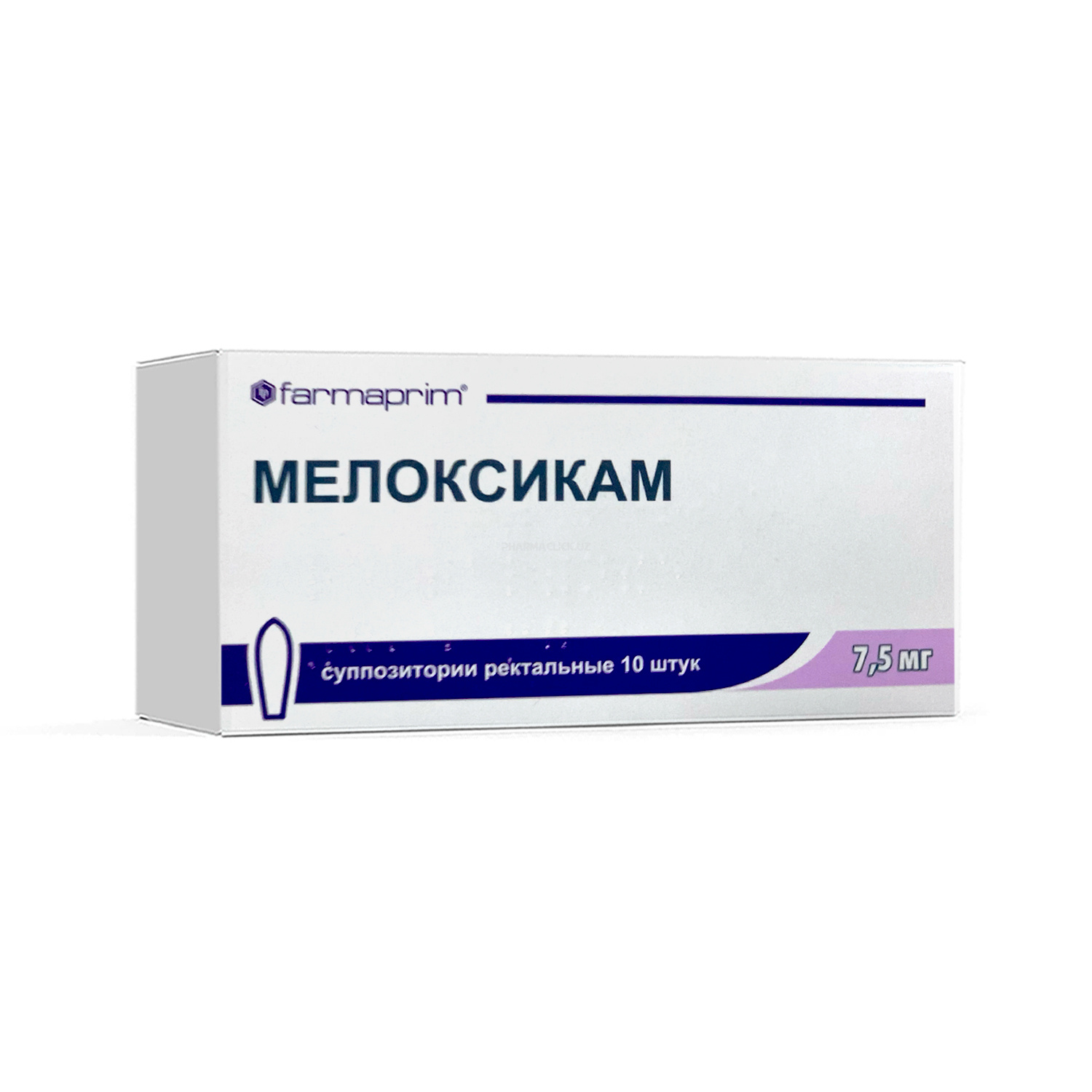 Мелоксикам супп. 7,5 мг №10 - купить в Ташкенте онлайн по хорошей цене |  PharmaClick