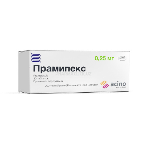 прамипекс 0,25