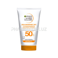 Солнцезащитное молочко для лица и тела Garnier Ambre Solaire, SPF 50+, 50 мл