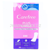 Carefree® Large Plus Fresh салфетки ароматизированные 36 шт (TR) - 1