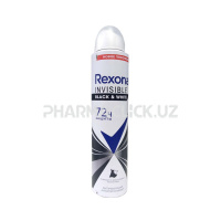 Антиперспирант-аэрозоль для женщин Rexona TITAN Invisible B W 200мл