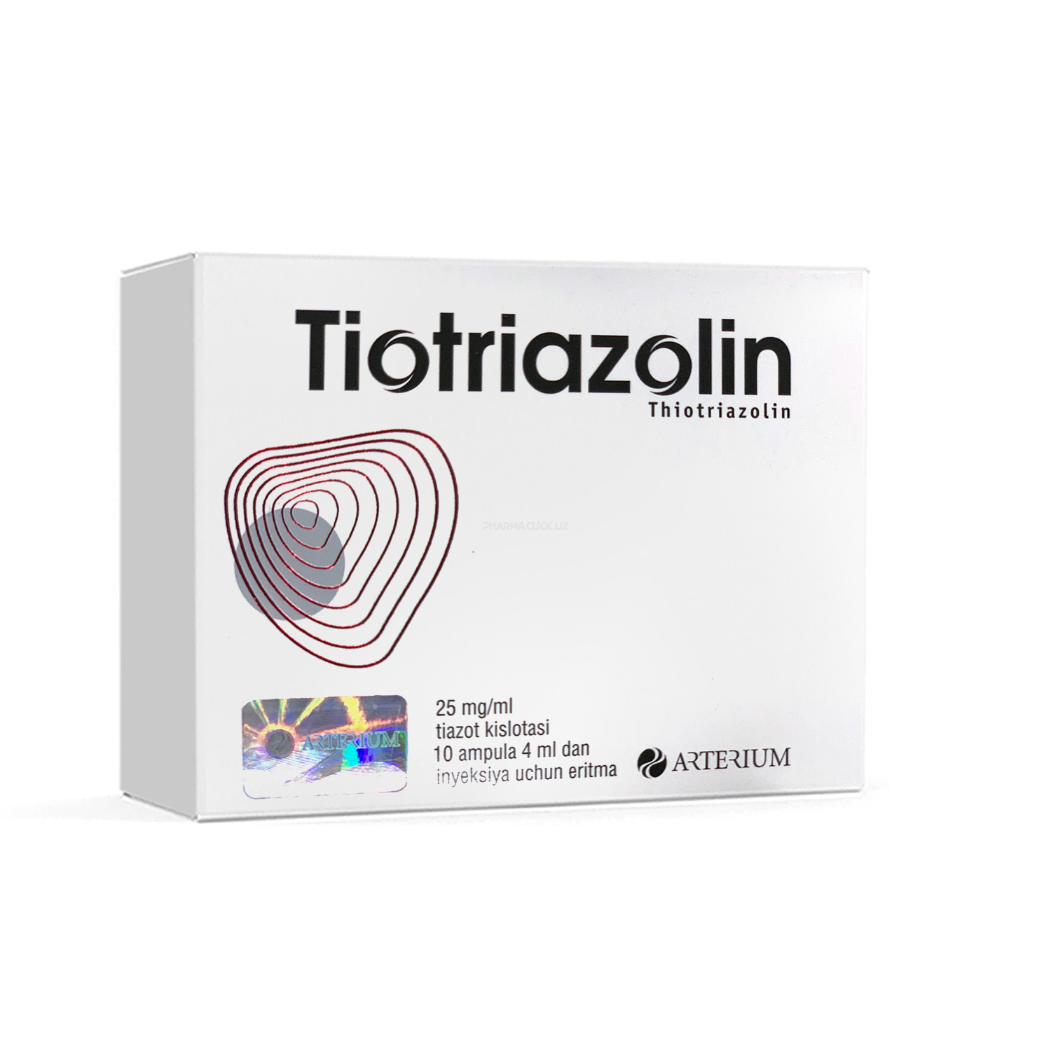 Тиотриазолин 2,5% 4 мл  №10