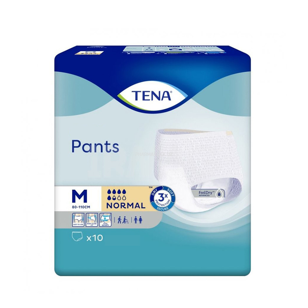 Подгузники-трусики для взрослых Tena Normal Medium 10шт