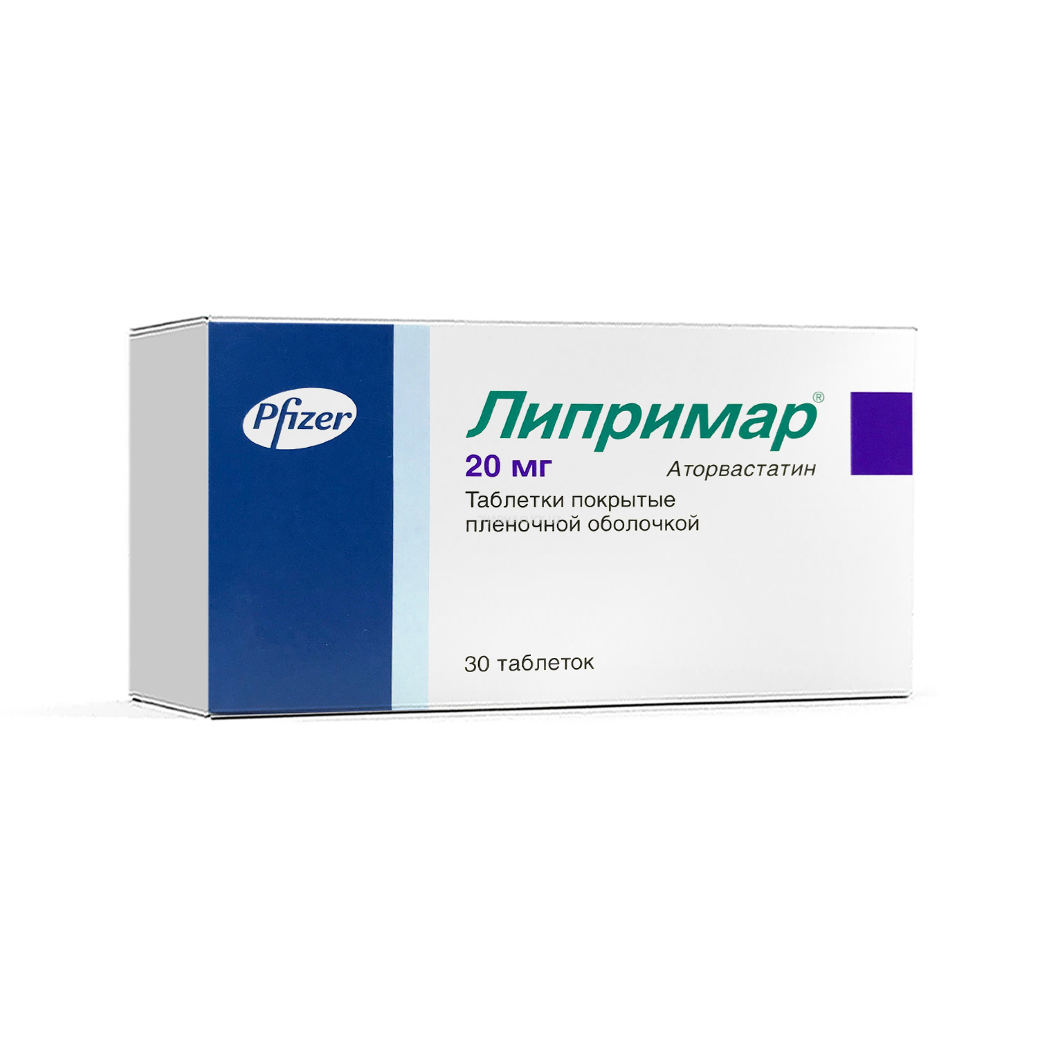 Liprimar tab 20 mg №30