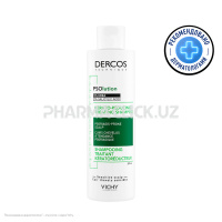 VICHY DERCOS PSOLUTION Кераторегулирующий шампунь для кожи головы, склонной к псориазу, 200 мл VICHY DERCOS PSOLUTION Кераторегулирующий шампунь для кожи головы, склонной к псориазу, 200 мл