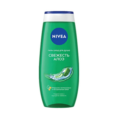 Dush uchun gel Nivea Свежесть Алоэ 250 мл