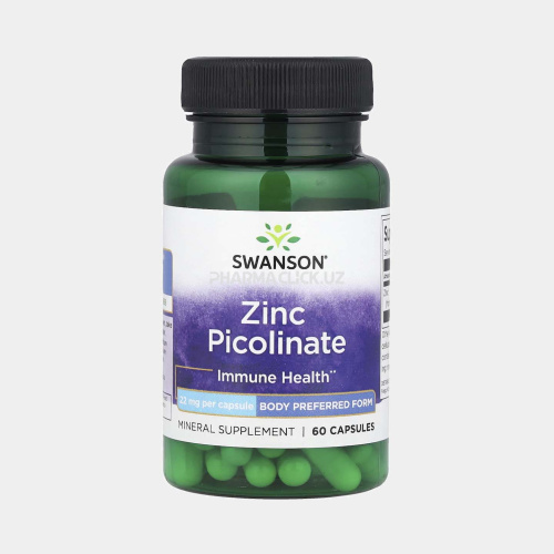 Zinc Picolinate 22 mg 60 cap