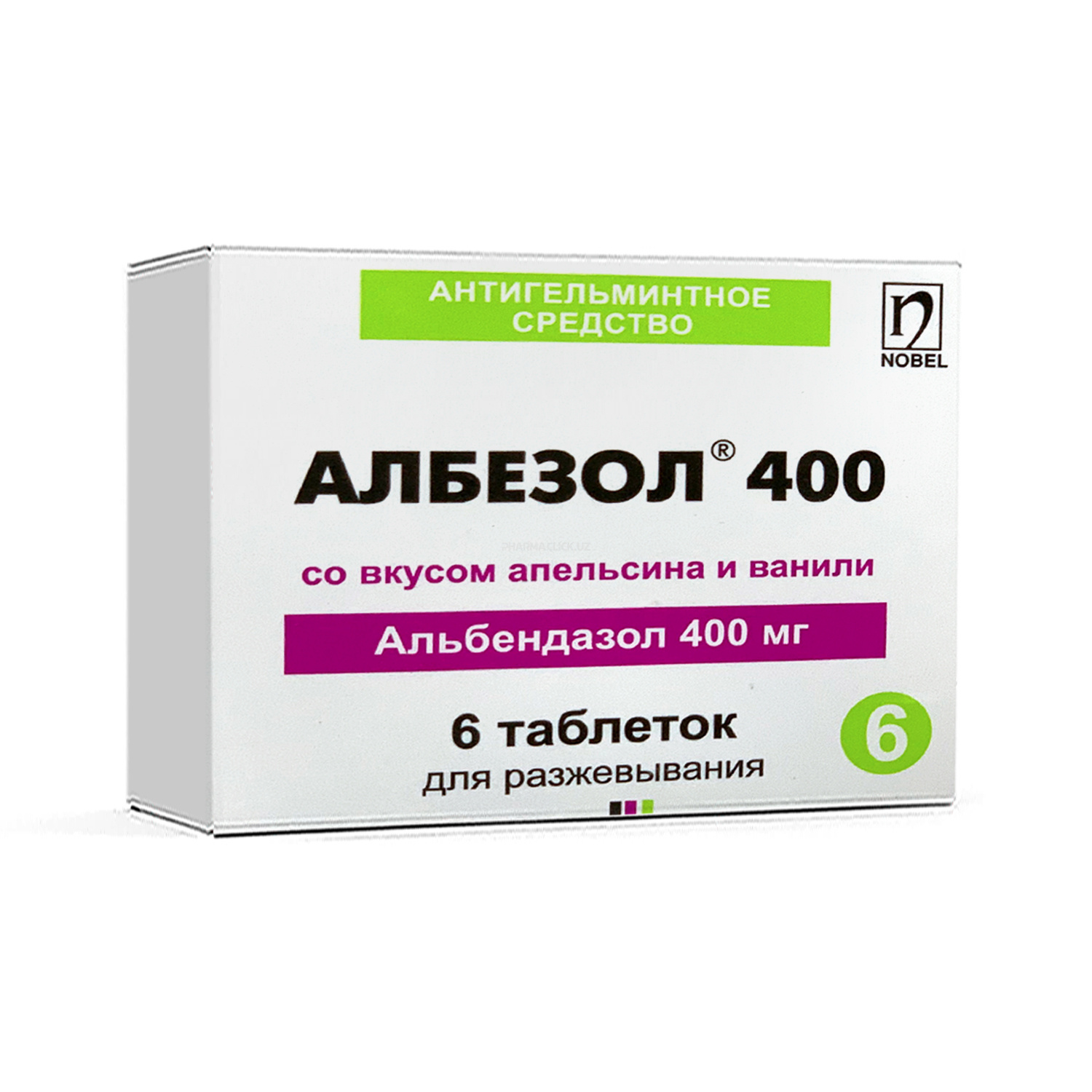 Аlbezol 400 tab. №6
