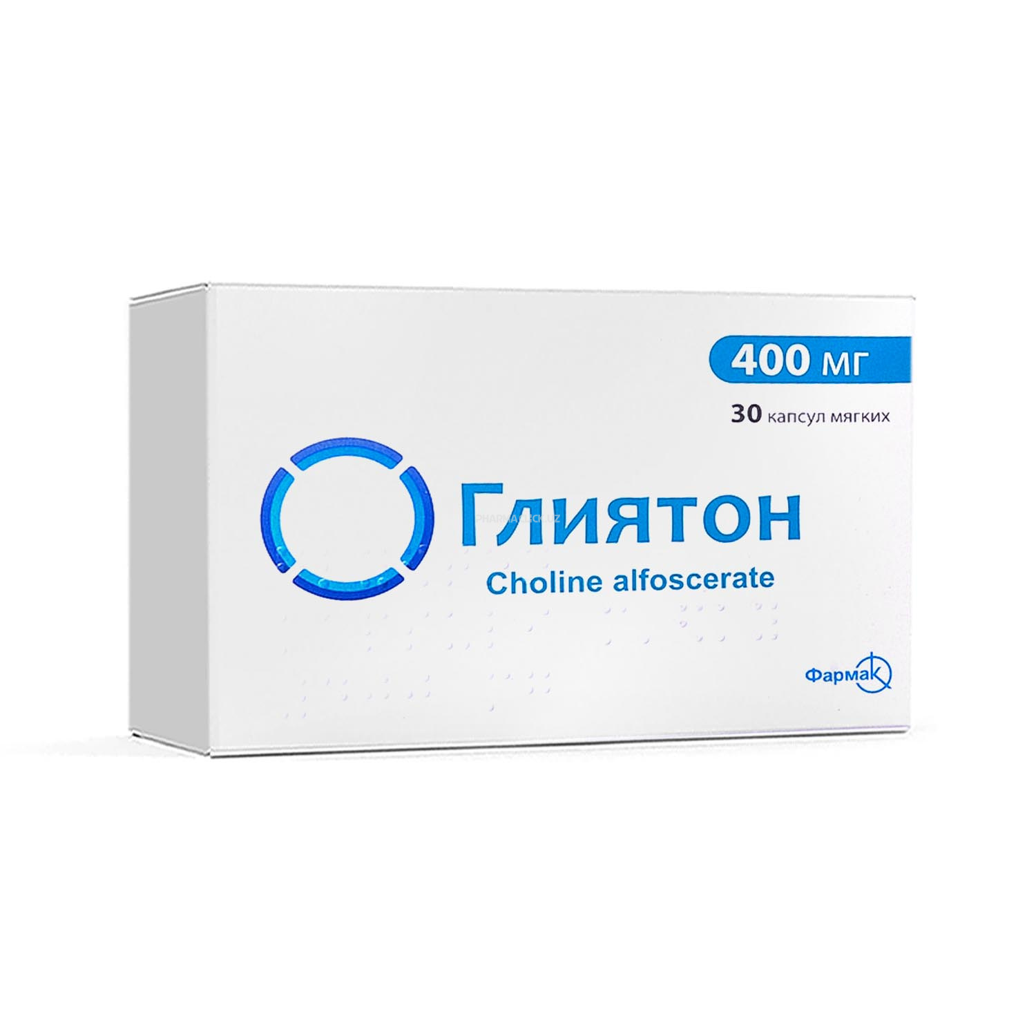 Gliyaton yumshoq kapsulalar 400 mg №30
