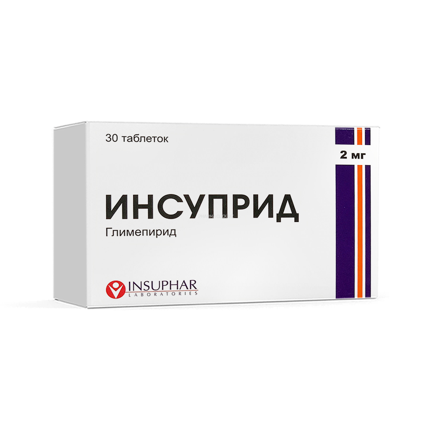 Insuprid tabletki 2 mg №30