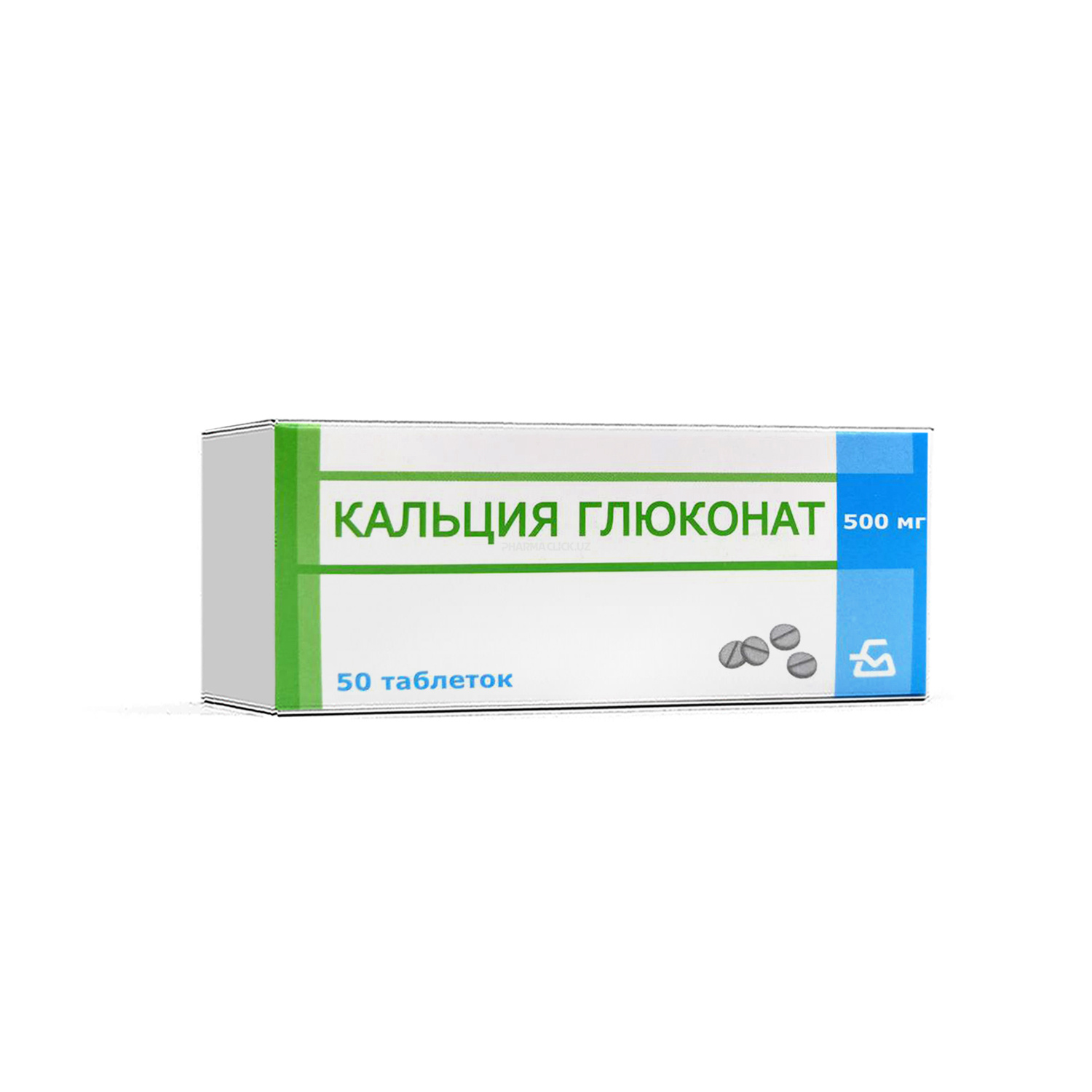 Kaltsiy glyukonat tabletkalari 0,5g №50 Borisovskiy