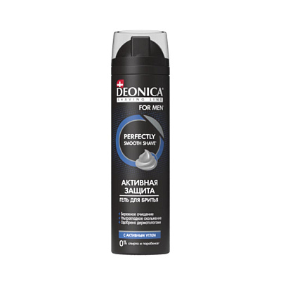 Soqol olish uchun gel Deonica for MEN «Активная защита», 200 мл