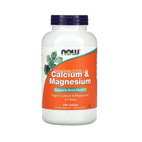 Кальций и магний Now Foods Calcium-Magnesium