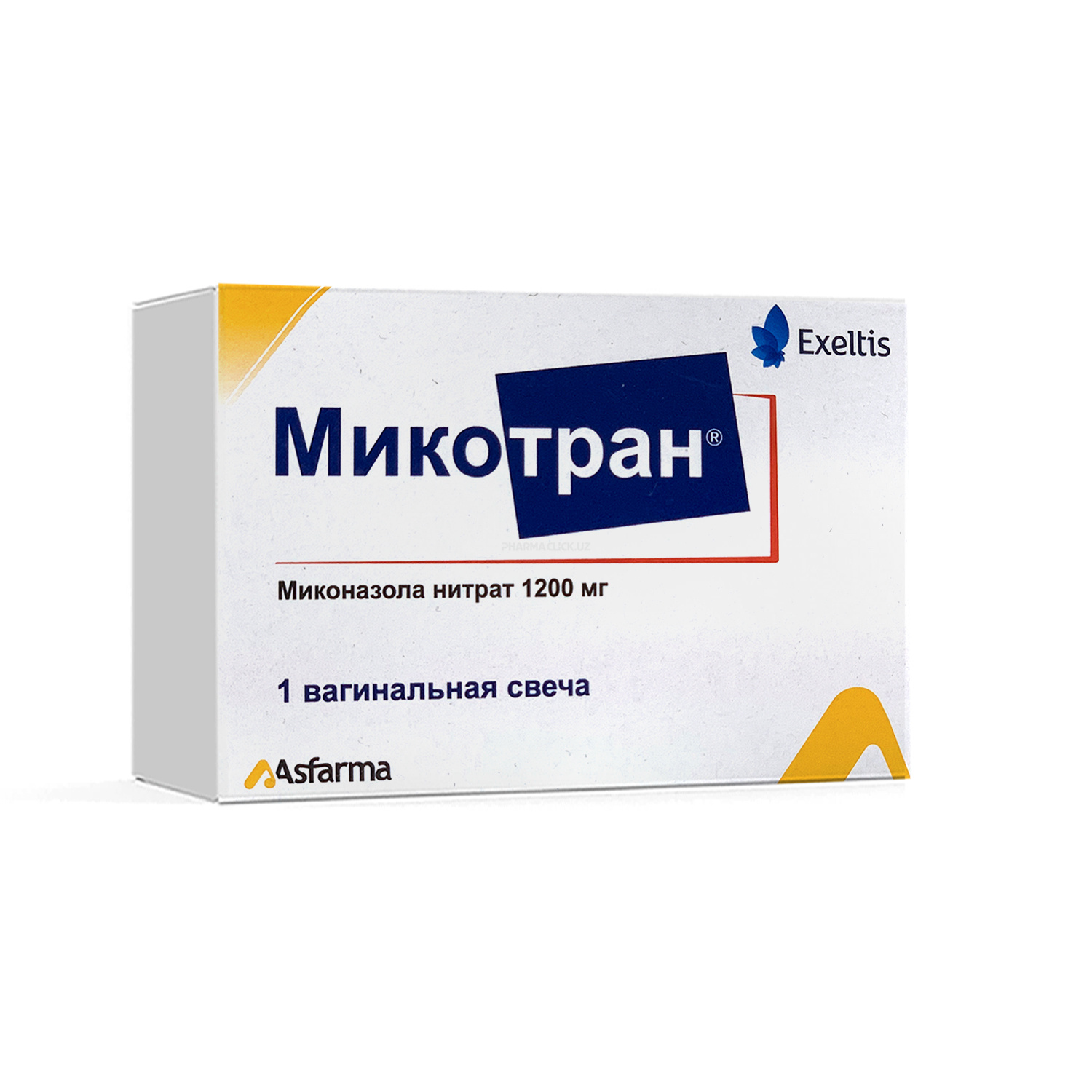 Mikotran vaginal suppozitoriylar 1200 mg №1