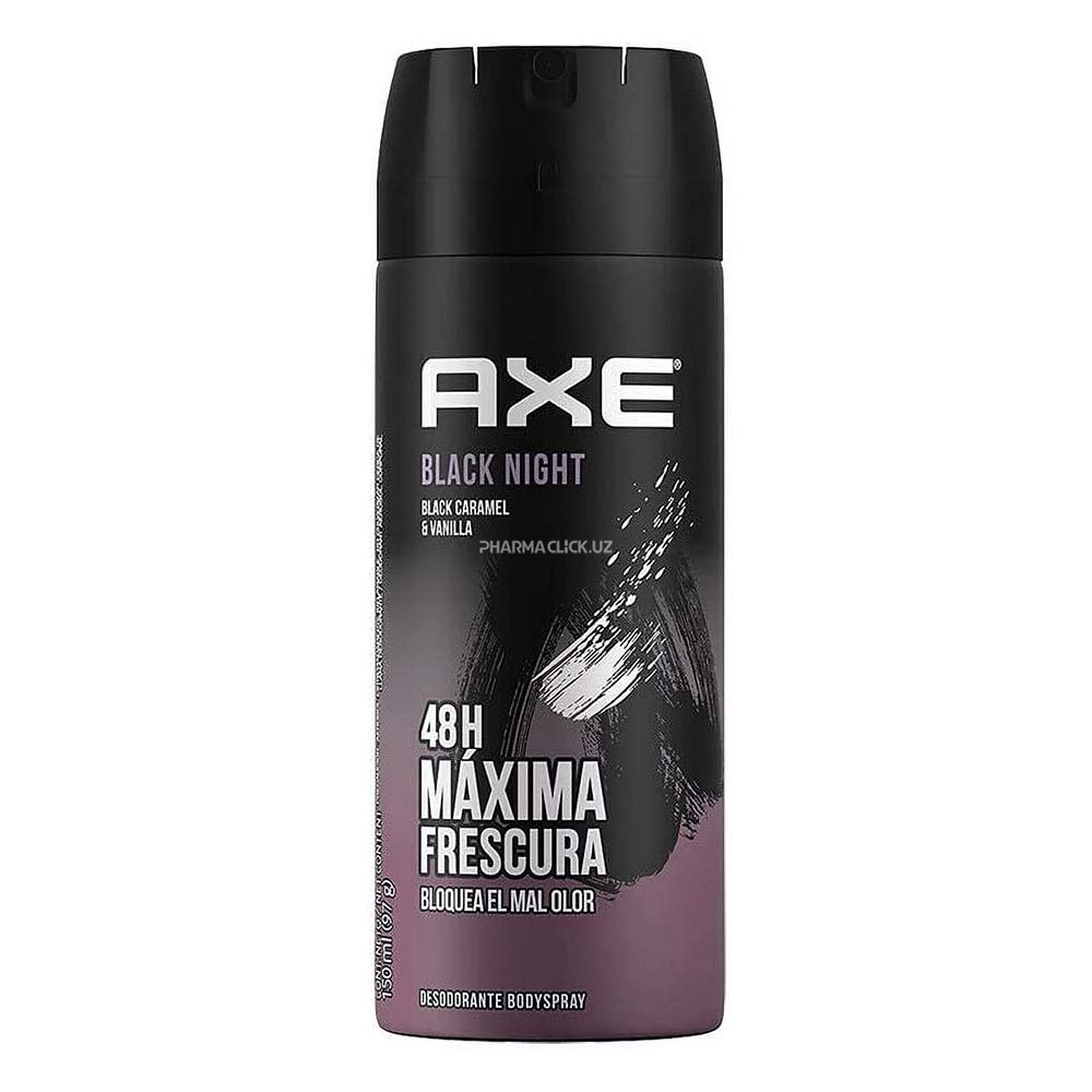 Дезодорант-спрей для мужчин AXE Black Night 150мл