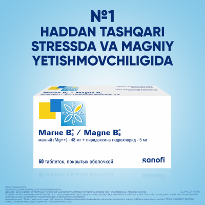 Magne B6 tabletkalar №60