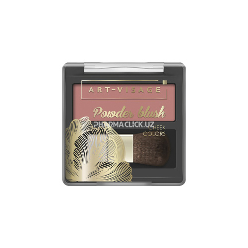 Румяна для лица Art-Visage POWDER BLUSH, оттенок 302 ICE ROSE
