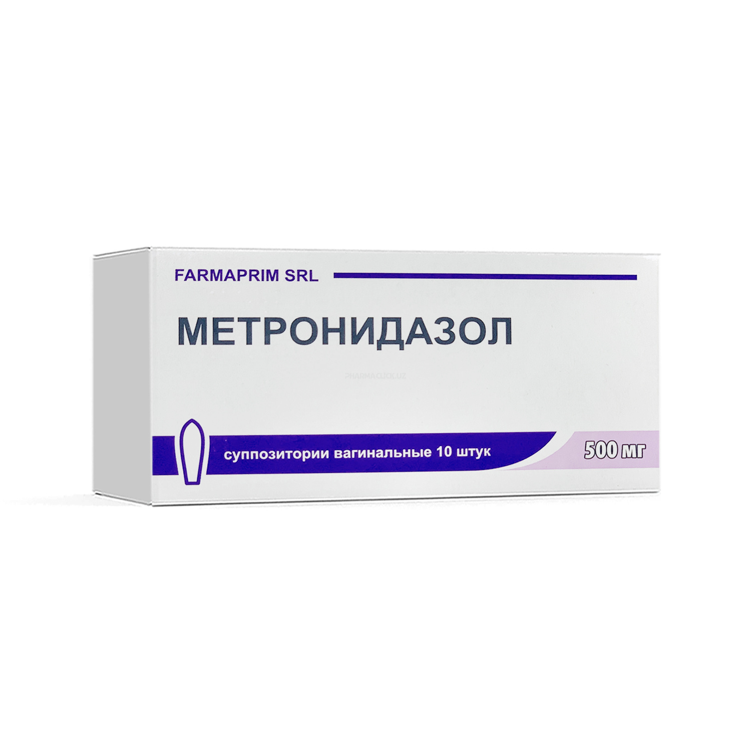 Метронидазол супп ваг 500 мг№10