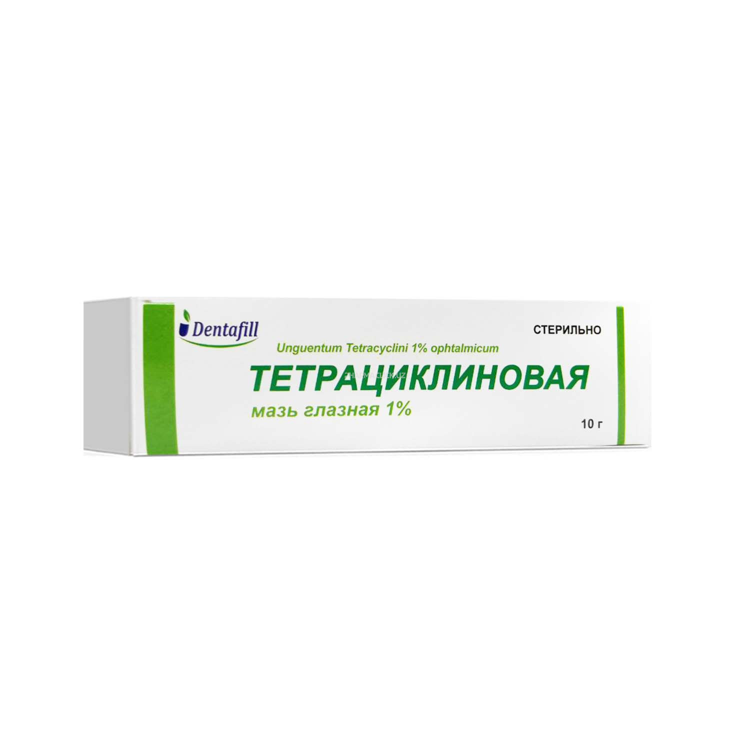 Тетрациклиновая  мазь 1% 10гр (Dentafil)