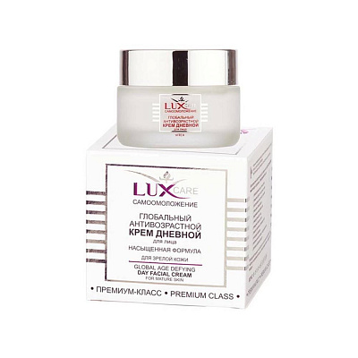 Антивозрастной крем для лица Витэкс LUX CARE дневной насыщенная формула для зрелой кожи 45мл