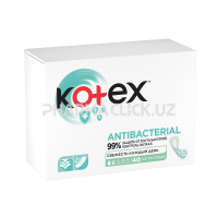 Ежедневные прокладки Antibacterial Extra Thin Kotex 20 шт