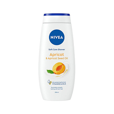 Dush uchun gel Nivea Абрикос и масло абрикосовых косточек, 250 мл