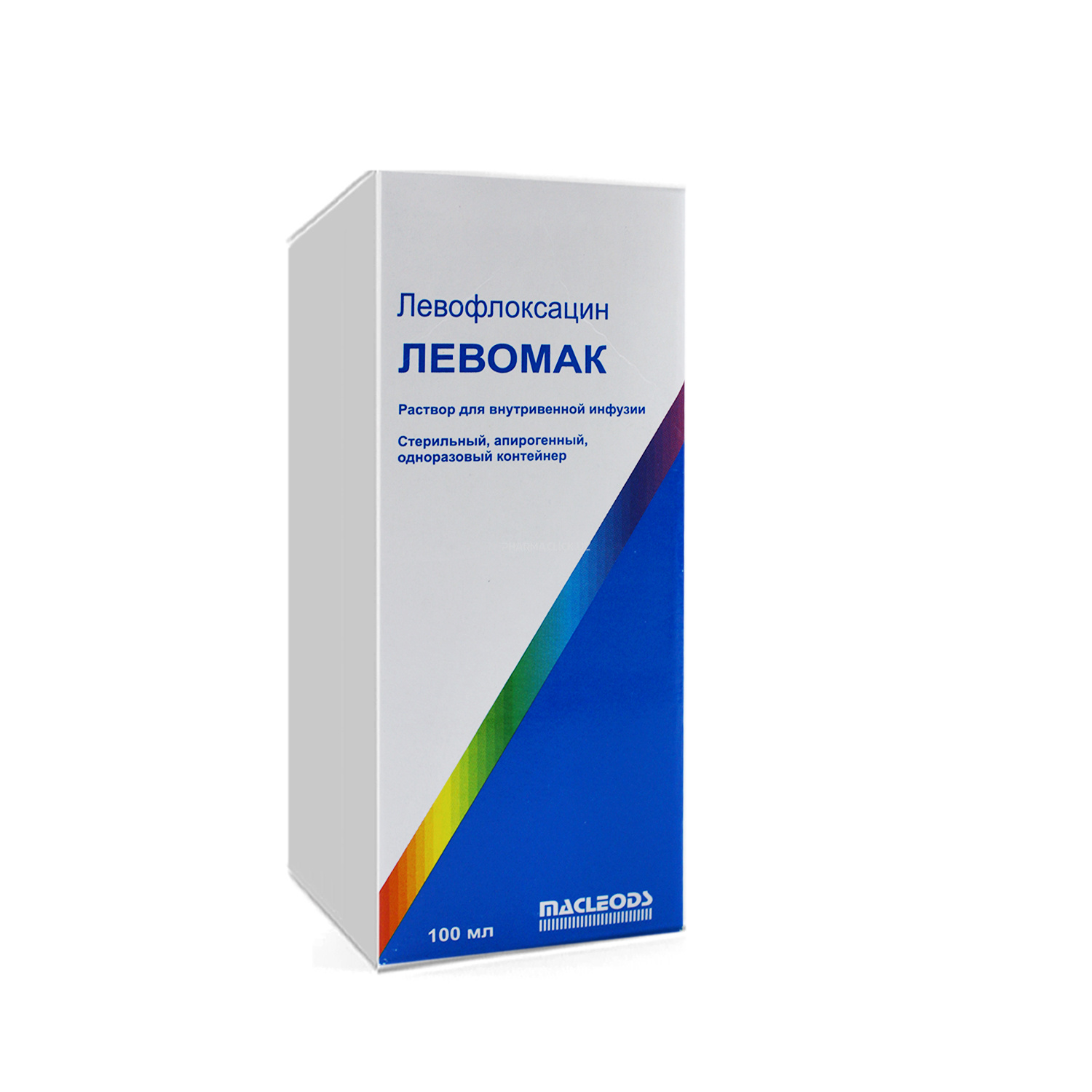Левомак ( Левофлоксацин) р-р 500мг/100мл