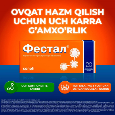 Festal tabletkalar №20