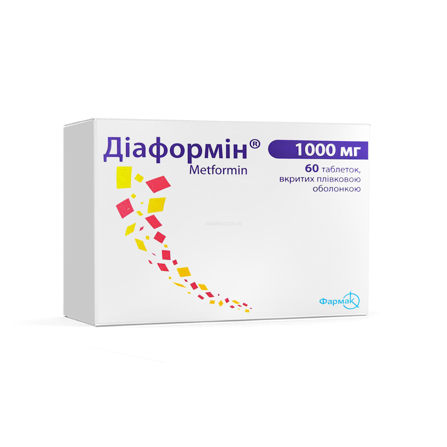 Диаформин таб.1000 мг.№60