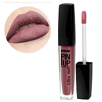 Блеск для губ PIN-UP ultra matt тон 26 smoky plum 5 г LUXVISAGE