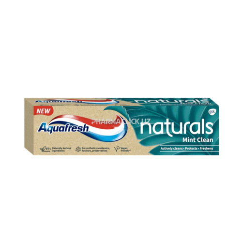 Зубная паста AQUAFRESH NATURALS MINT CLEAN 