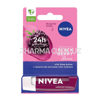 Бальзам для губ Nivea Ежевика блеск, 4,8 г