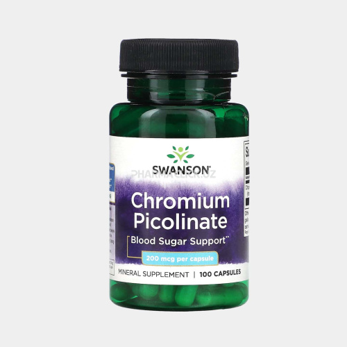 Chromium Picolinate 200 mcg 100 Cap Chromium Picolinate 200 mcg 100 Cap