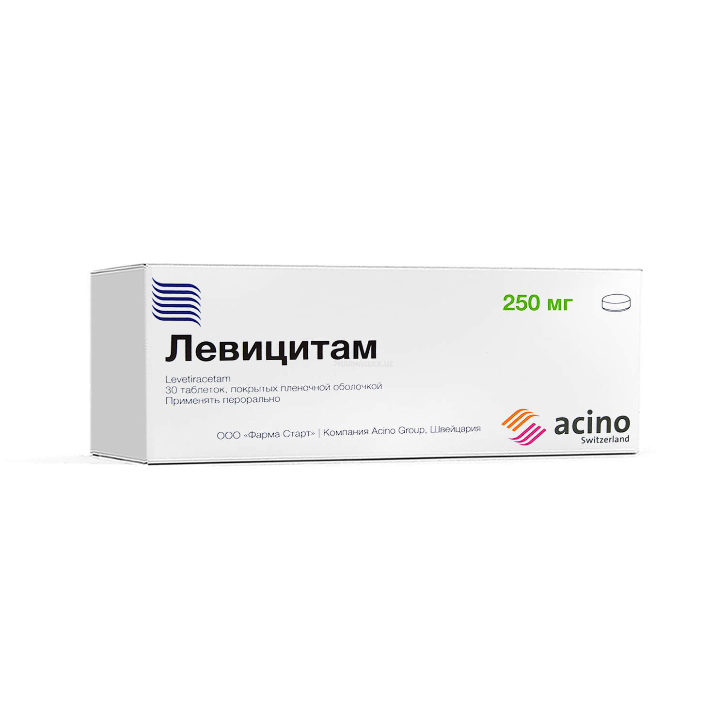 Левицитам таб 250 мг №30 ( аналог Летирам)