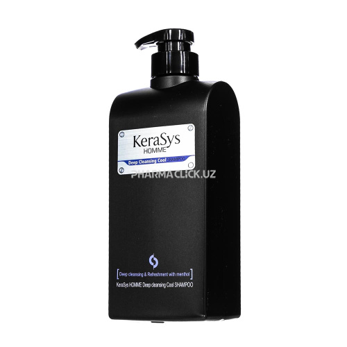 Шампунь для волос Kerasys Homme Deep Cleansing Освежающий мужской 550 мл