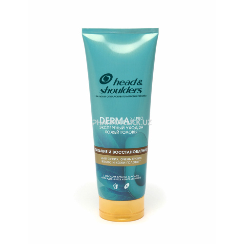 HEAD & SHOULDERS Бальзам Derma Xpro Питание и восстановление 220ML - 1