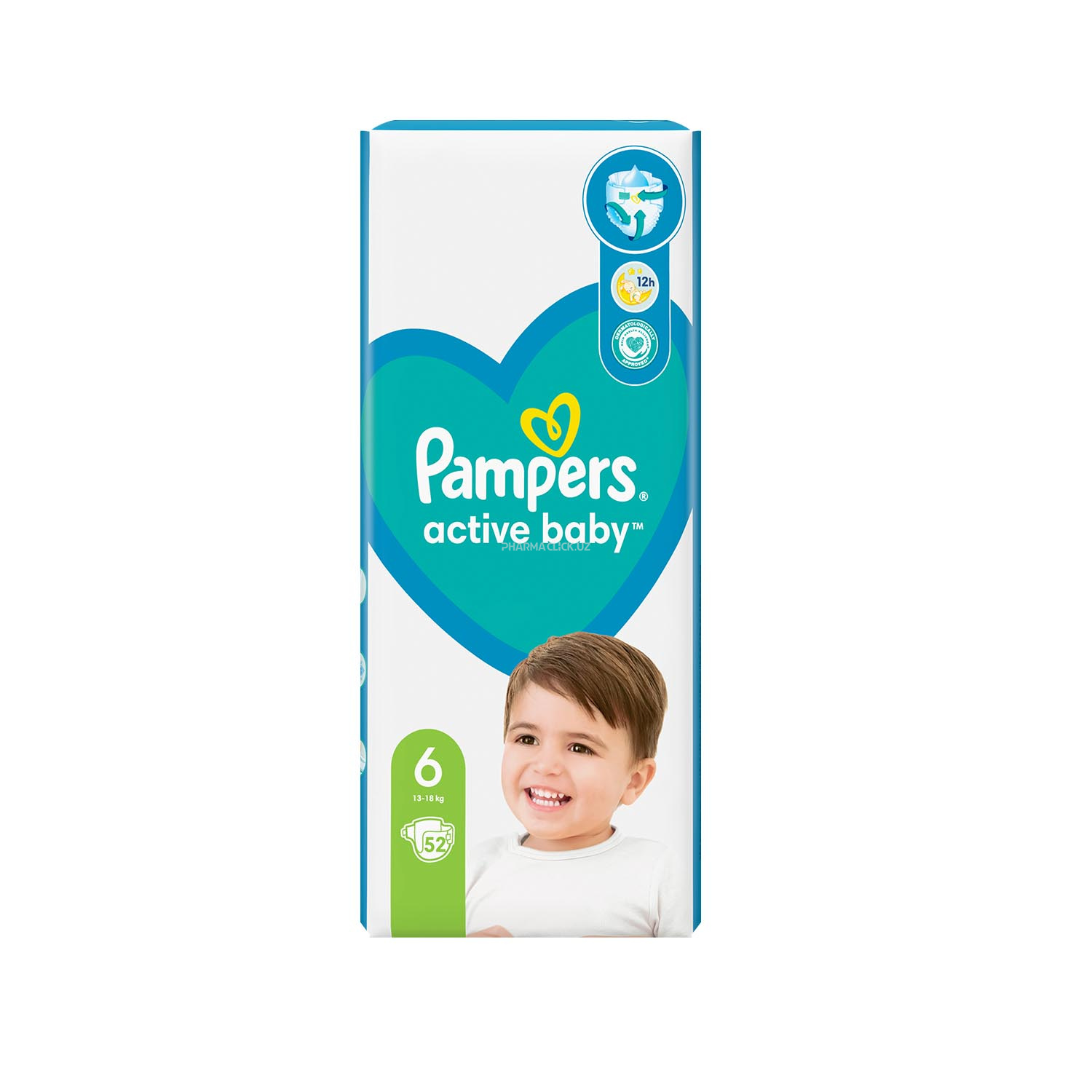Подгузники Pampers Active Baby 6-52 шт