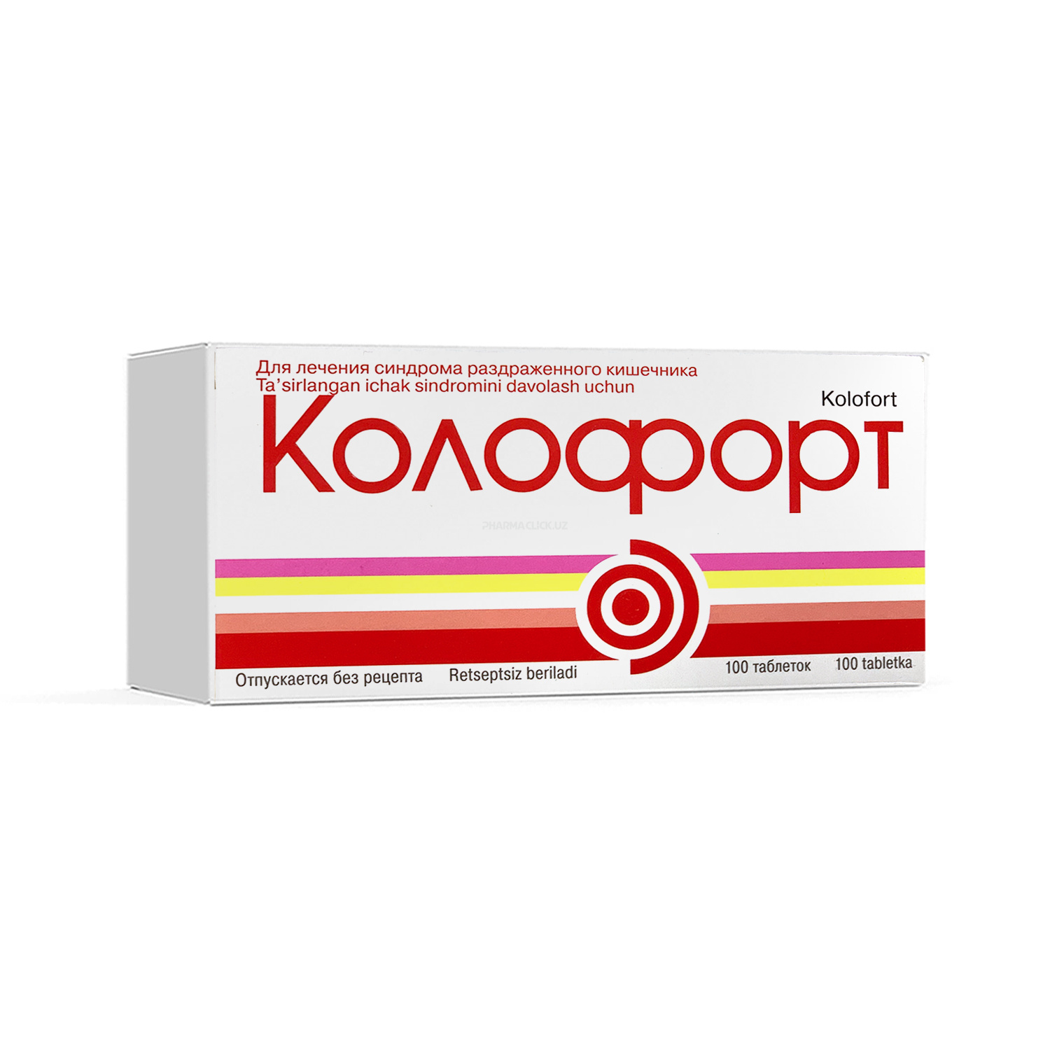 Kolofort  gomeopatik tabletkalar №100