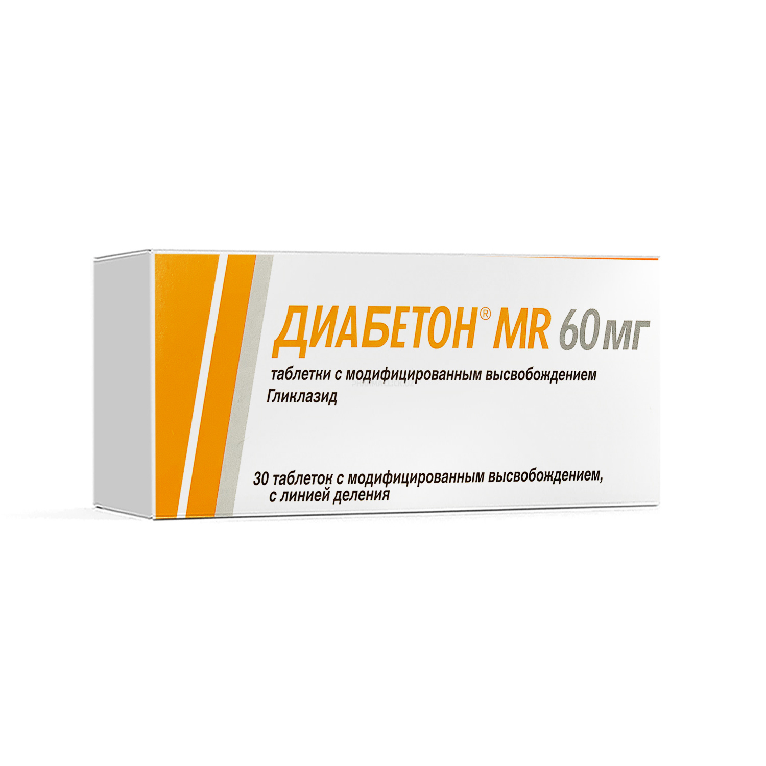 Diabeton MR 60 mg. №30