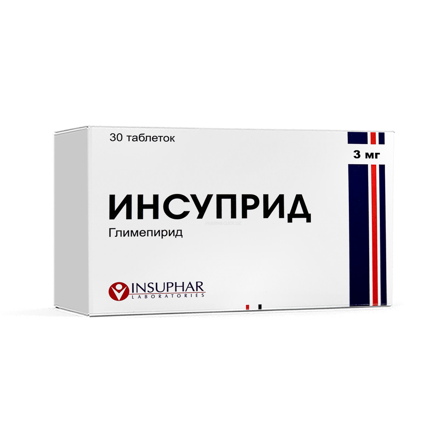 Insuprid tabletki 3 mg №30