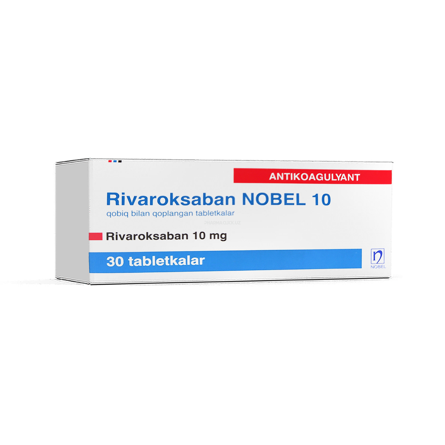 Ривароксабан NOBEL 10 мг таблетки п/о № 30
