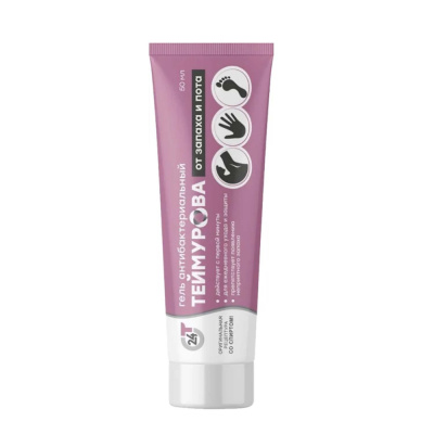 “Teymurova” hid va terga qarshi antibakterial gel, 50 ml